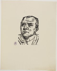 Self-Portrait by Max Beckmann