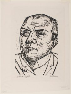Self-Portrait by Max Beckmann