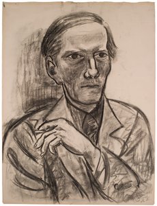 Sketch for “Portrait of Fred Conway” by Max Beckmann