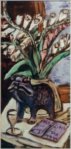 Still Life with Thimble by Max Beckmann