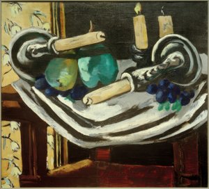 Still Life with Overturned Candles