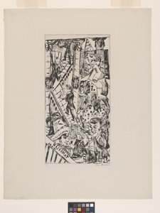 Tamerlan by Max Beckmann