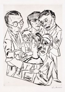 The Artist in Society by Max Beckmann