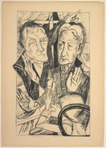 The Family, plate eleven from Die Hölle by Max Beckmann