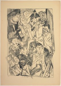 The Ideologues (plate six from Die Hölle)