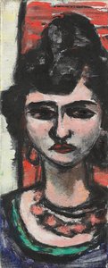 The Italian Woman by Max Beckmann