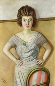 The Romanian Woman by Max Beckmann