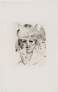 Crying Woman by Max Beckmann