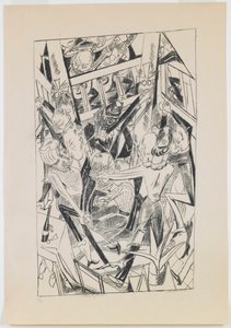 Plate 8: Malepartus by Max Beckmann