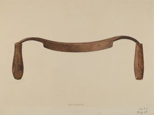 Drawknife, c. 1938 by Max Fernekes