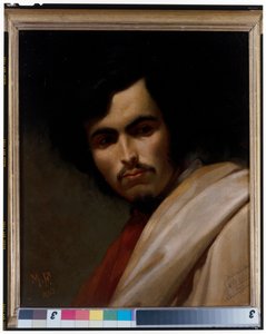 Portrait Of The Painter Nikolaus Gysis (1842-1901), Bust-Length by Max Furst
