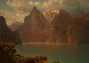 Lake Lucerne by Max Haushofer