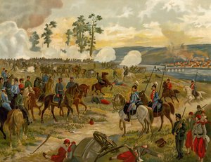 Battle of Beaumont by Max Henze-Dassau