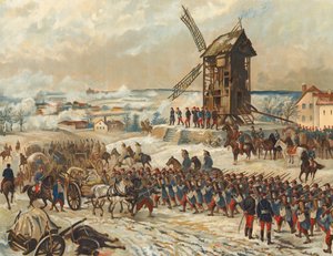 Battle of St Quentin by Max Henze-Dassau