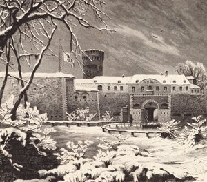 Spandau Citadel and the Juliusturm, Berlin by Max Henze-Dassau