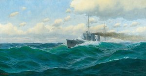 Gunboat on the High Seas by Max Jensen