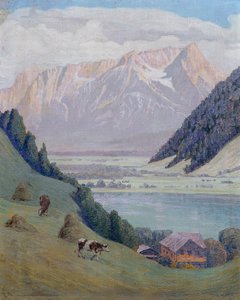 Mountain Lake by Max Kahrer