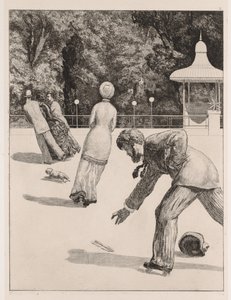 A Glove: The Action by Max Klinger
