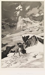 Battling Centaurs by Max Klinger