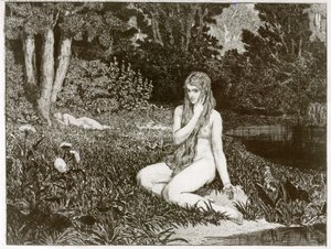Eve and the Future (Opus III), Sheet 1: Eve by Max Klinger