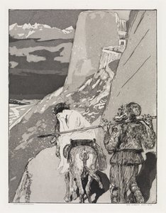 Captive (Tent, Opus XIV, Part 1, No. 22) by Max Klinger