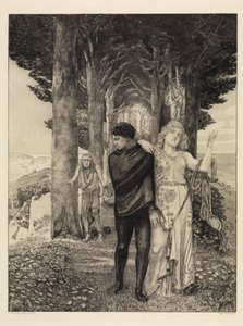 Genius (Artist) (From Death, Second Part, Opus XI, Plate 3) by Max Klinger