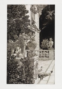 In Flagranti (Dramas, Opus IX, Plate 1) by Max Klinger