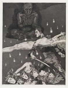 Murder (Tent, Opus XIV, Part 2, No. 39) by Max Klinger