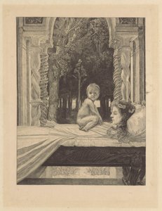 Mother and Child, Plate 10, From Death Second Part by Max Klinger