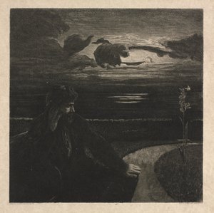 Night, from On Death, Part I, Opus XI by Max Klinger