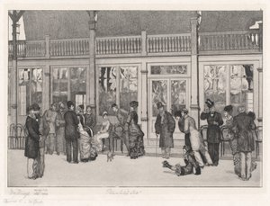 Place Ort, 1880 by Max Klinger