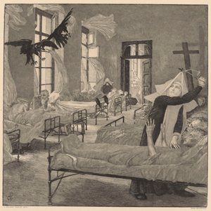 Plague by Max Klinger