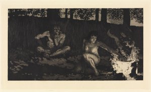 Preface II (A Life, Opus VIII, Plate 2) by Max Klinger