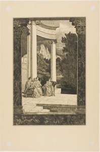 Psyche and her Sisters, plate 18 from Cupid and Psyche