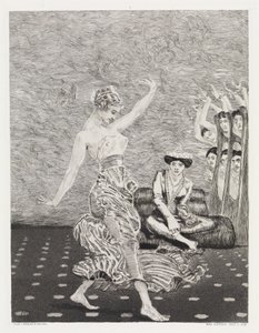 Dance (Tent, Opus XIV, Part 2, No. 27) by Max Klinger
