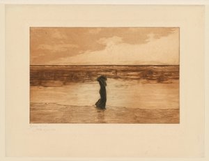 Abandoned, Plate 5 from: Opus VIII, A Life by Max Klinger