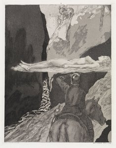 Before the Tower (Tent, Opus XIV, Part 2, No. 36) by Max Klinger