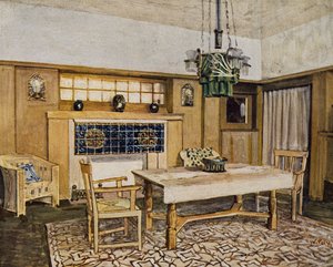 Dining Room in Karlsruhe, 20th Century