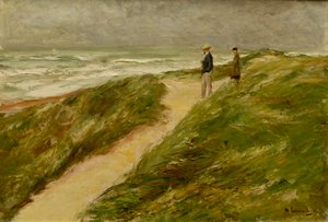 On the Dune near Katwijk by Max Liebermann