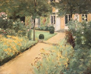 Berlin-Wannsee, Max Liebermann, Kitchen Garden at the Villa by Max Liebermann