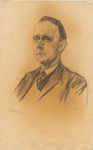 Portrait of Professor Werner Jäger by Max Liebermann