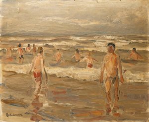 Boys Bathing in the Sea