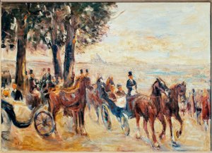 Corso on Monte Pincio by Max Liebermann