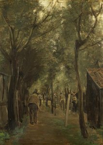 The Ropewalk by Max Liebermann