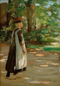 Walking Girl by Max Liebermann