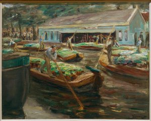Vegetable Market in Delft
