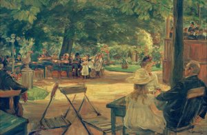 In the Tents by Max Liebermann