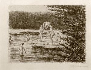 Bathing Boys by Max Liebermann
