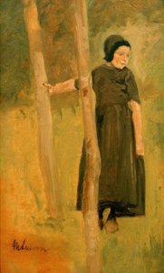 Max Liebermann, Child Under Trees