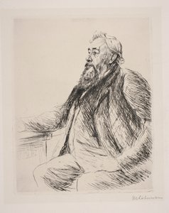 Portrait of Brinckmann by Max Liebermann